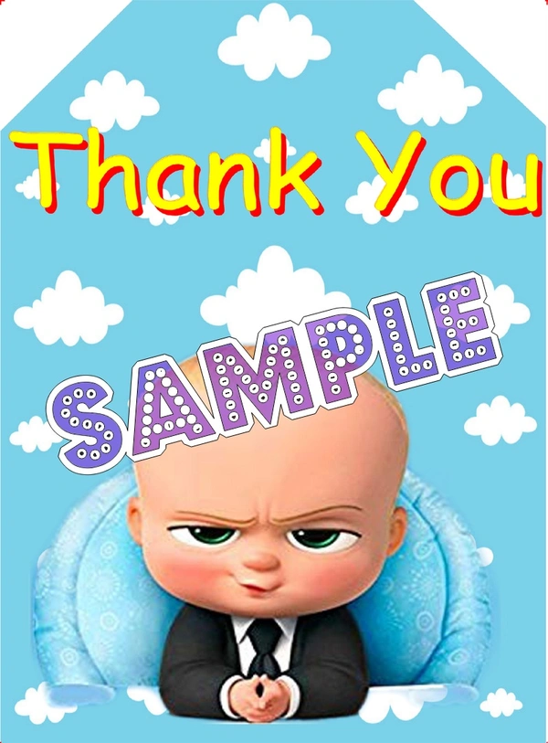 perty Boss Baby theme Cards (list1962_1) - 24