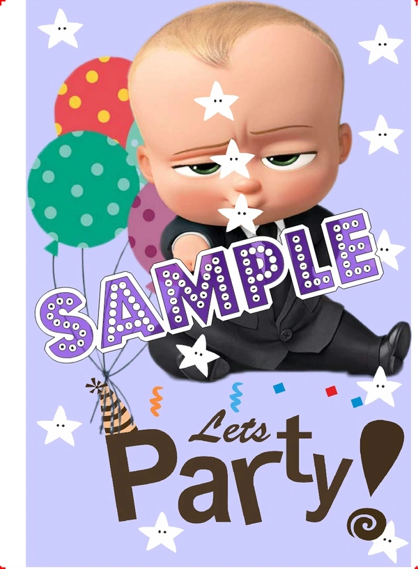 perty Boss Baby theme Cards (list1963_1) - 54