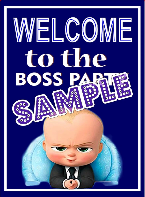perty Boss Baby theme Cards (list1964_1) - 48