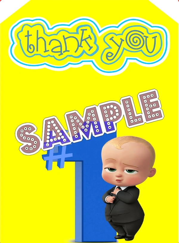 perty Boss Baby theme Cards (list1966_1) - 16