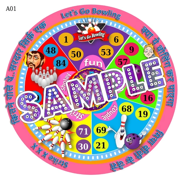 perty Bowling theme Tambola Housie (list1292_1) - 36