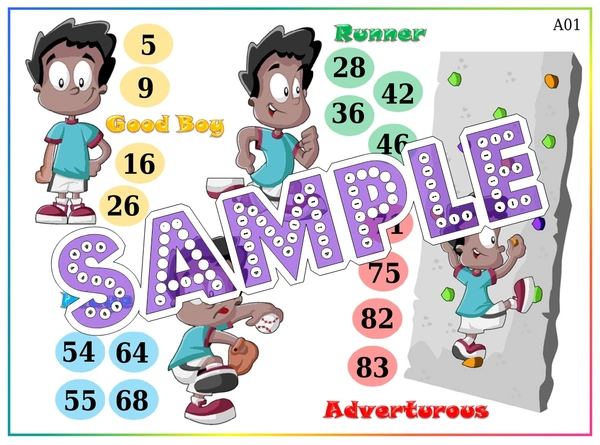 perty Boy theme Tambola Housie (list2231_1) - 16