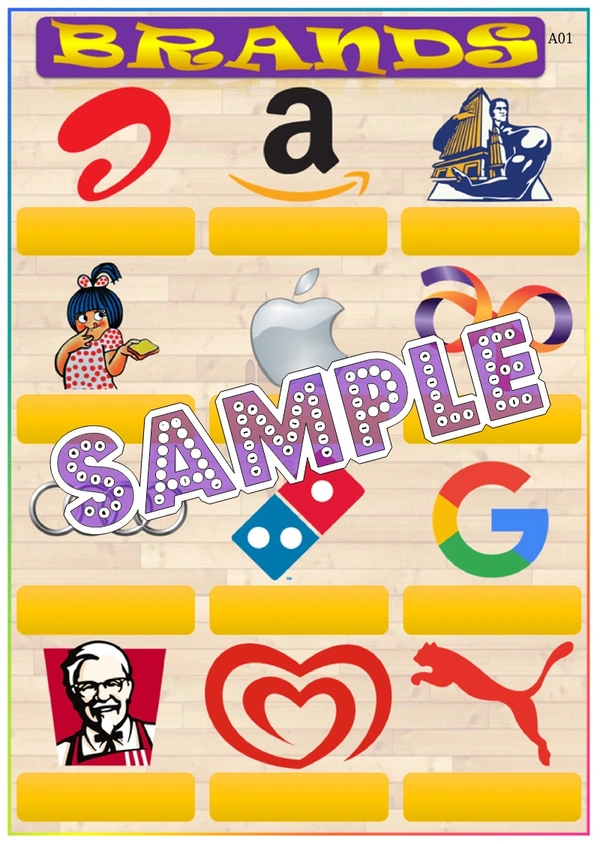 perty Brand theme Paper Games (list1608_1) - 12