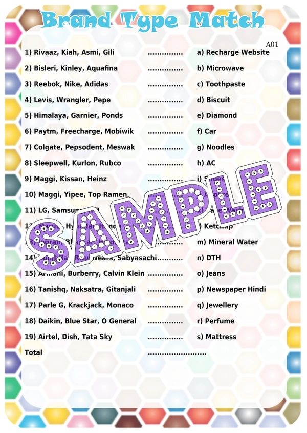 perty Brand theme Paper Games (list1721_1) - 8