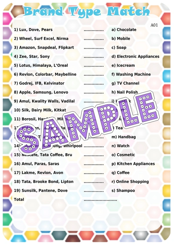 perty Brand theme Paper Games (list1722_1) - 8