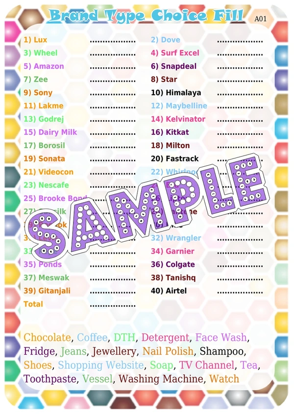 perty Brand theme Paper Games (list1723_1) - 8