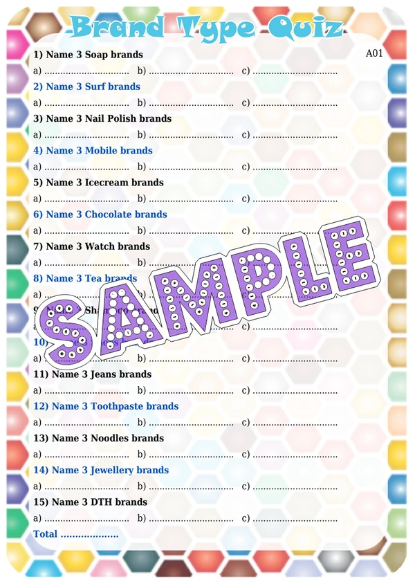 perty Brand theme Paper Games (list1724_1) - 8