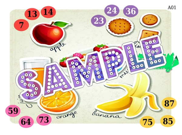 perty Breakfast theme Tambola Housie (list2294_1) - 24