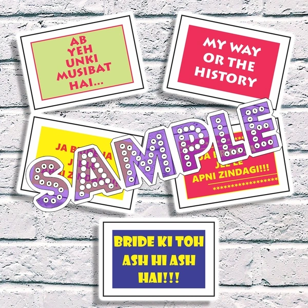 perty Bridal Shower theme Props (list1879) - 12.2 x 8.9