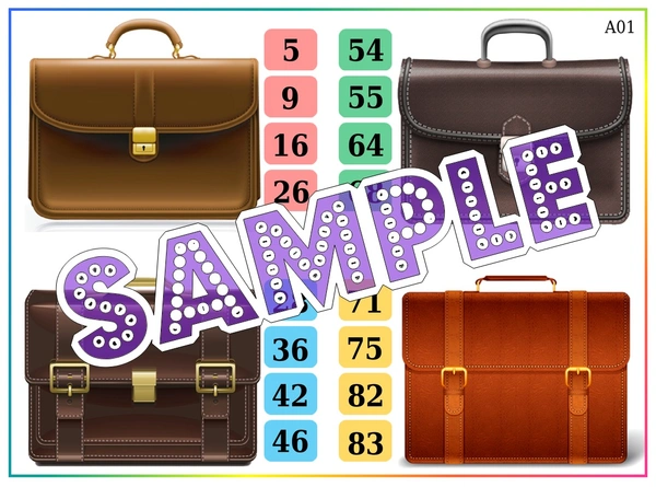 perty Briefcase theme Tambola Housie (list2213_1) - 48