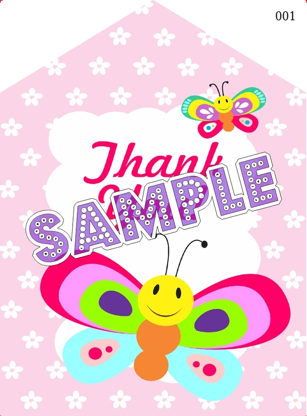 perty Butterfly theme Cards (list3673_1) - 16