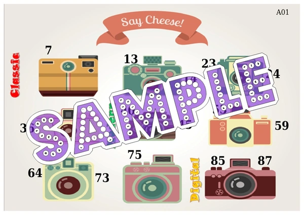 perty Camera theme Tambola Housie (list637_1) - 24