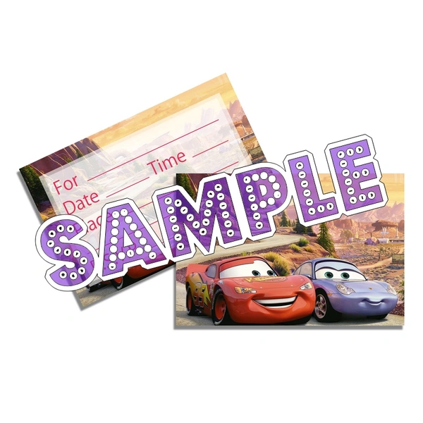 perty Car theme Cards (list3498_1) - 24