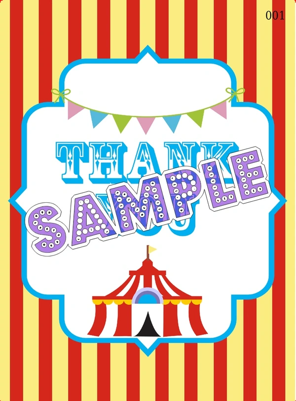 perty Carnival theme Cards (list3625_1) - 48