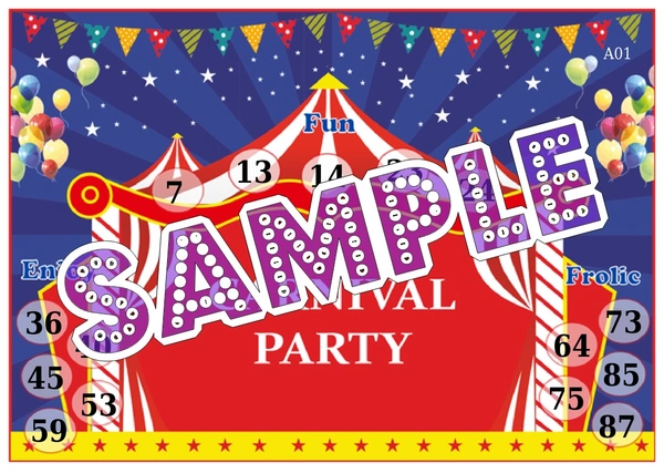 perty Carnival theme Tambola Housie (list1112_1) - 24