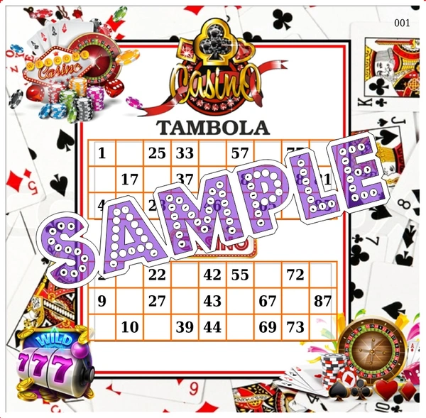 perty Casino theme Tambola Housie (list3104_1) - 18