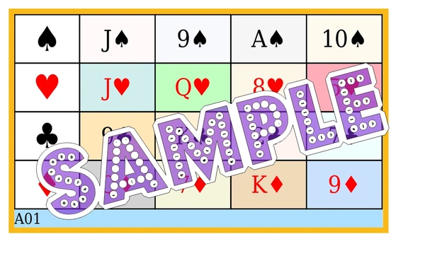 perty Casino theme Tambola Housie (list40_2) - 50