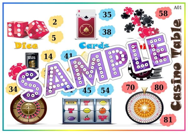 perty Casino theme Tambola Housie (list627_1) - 24