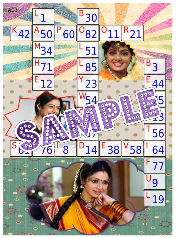 perty Celebrity theme Tambola Housie (list3017_1) - 48