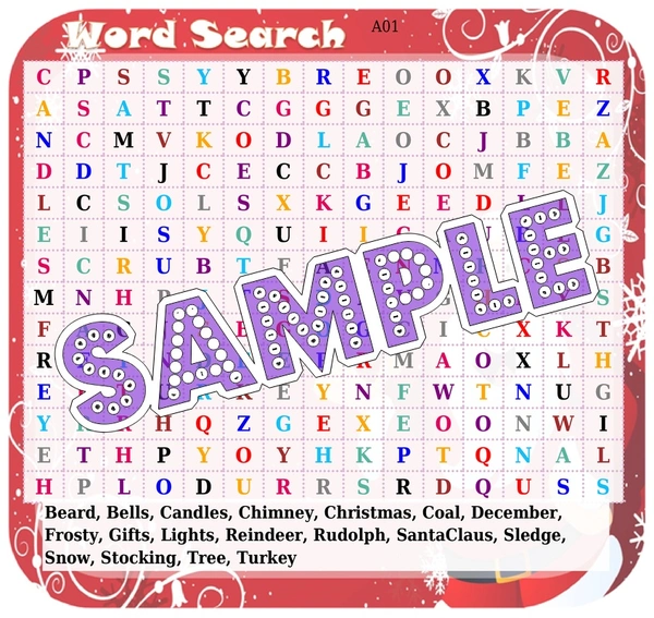 perty Christmas theme Paper Games (list1580_1) - 18