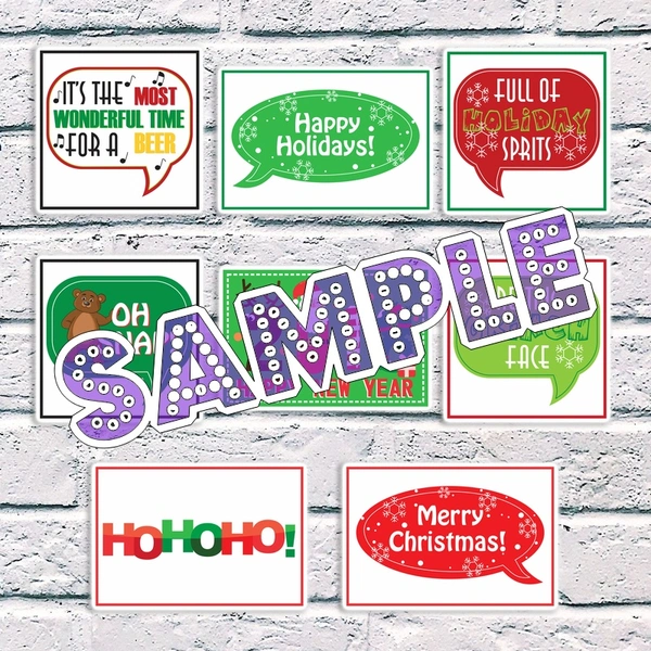 perty Christmas theme Props (list1889) - 6 x 4.4