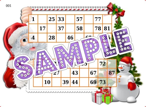 perty Christmas theme Tambola Housie (list1045_1) - 16