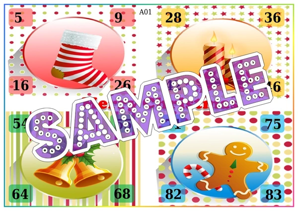 perty Christmas theme Tambola Housie (list2237_1) - 16