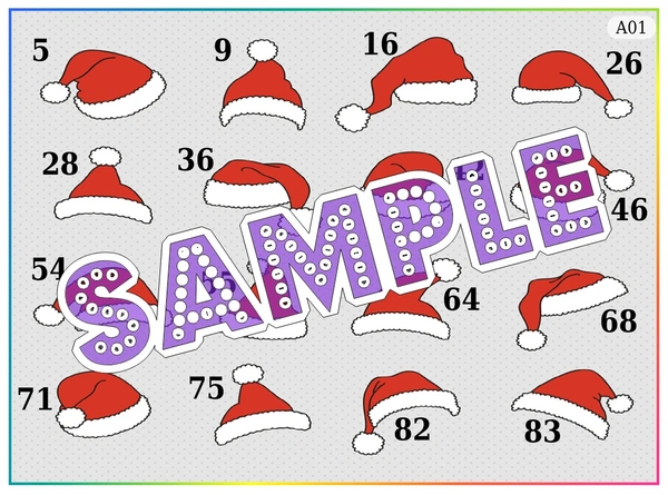 perty Christmas theme Tambola Housie (list2242_1) - 48