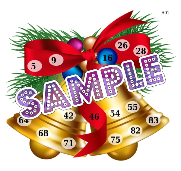 perty Christmas theme Tambola Housie (list2955_1) - 12