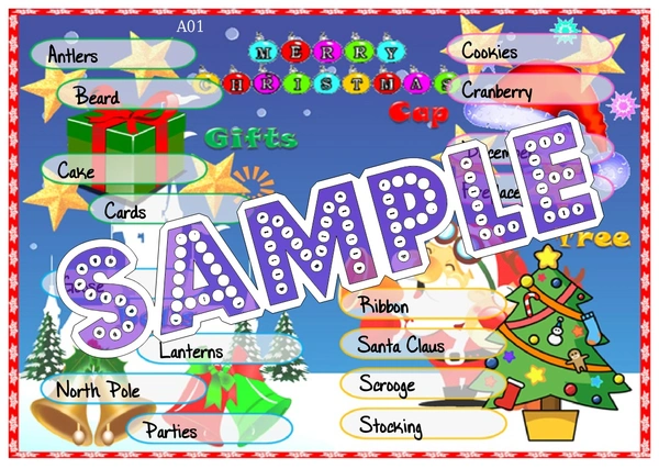 perty Christmas theme Tambola Housie (list661_1) - 48