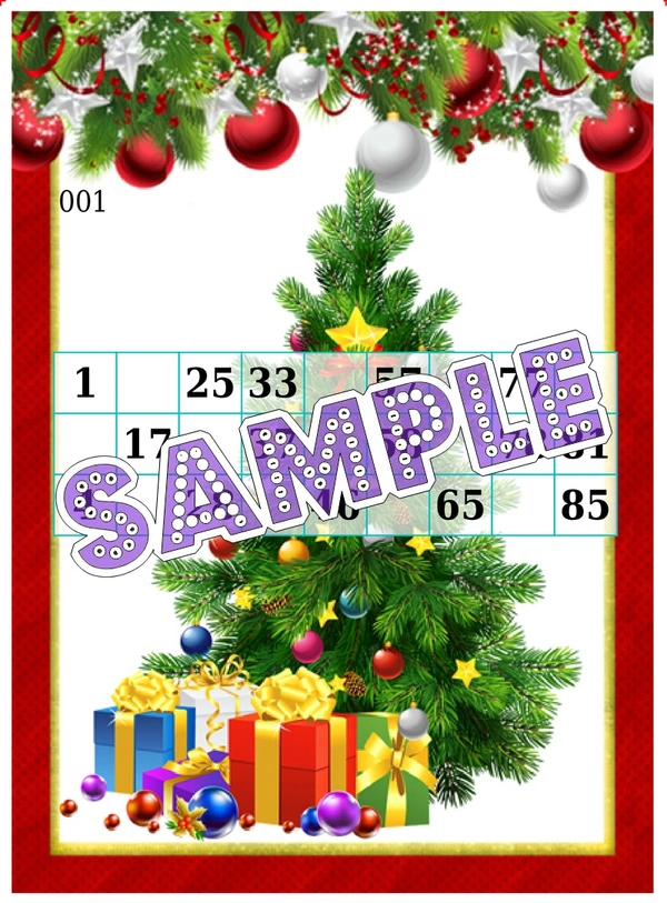 perty Christmas theme Tambola Housie (list674_1) - 24