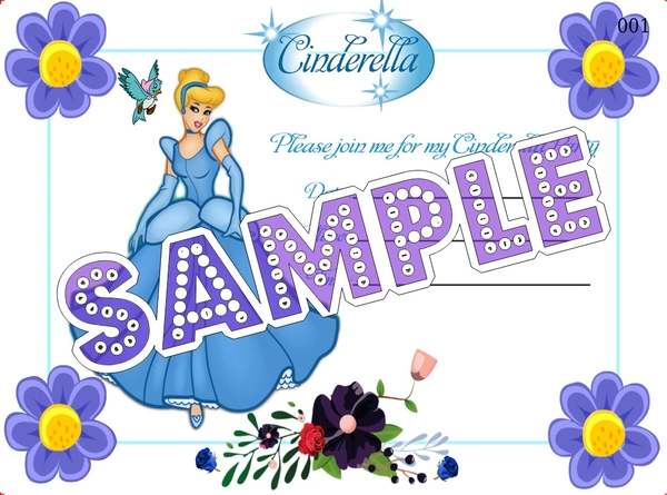 perty Cinderella theme Cards (list3452_1) - 16