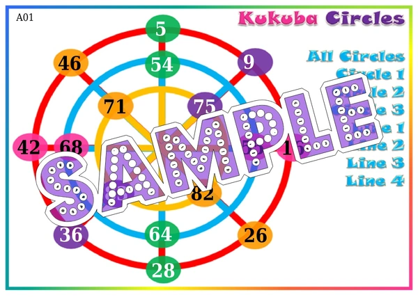 perty Circles theme Tambola Housie (list791_1) - 16