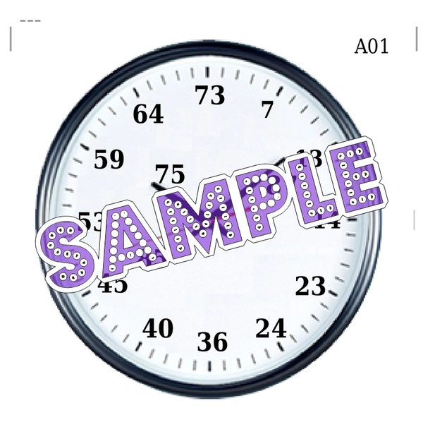 perty Clock theme Tambola Housie (list333_1) - 40
