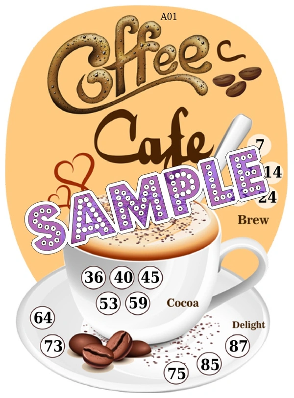 perty Coffee theme Tambola Housie (list1228_1) - 16