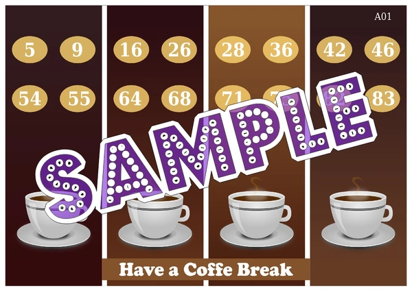 perty Coffee theme Tambola Housie (list3083_1) - 16