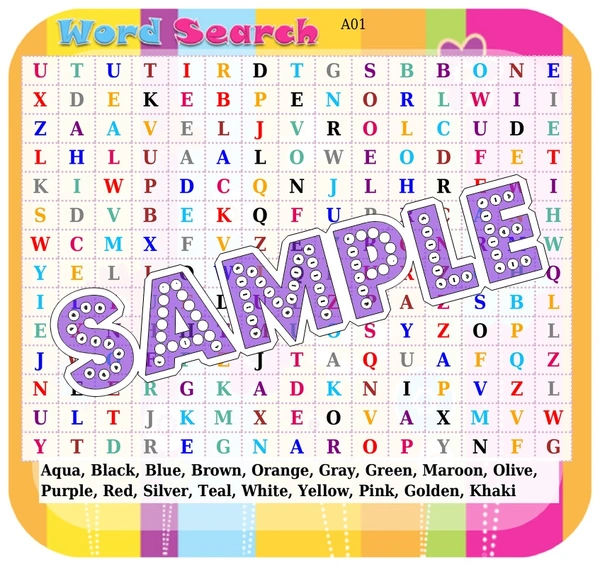 perty Colors theme Paper Games (list1571_1) - 18