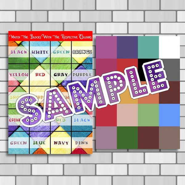 perty Colors theme Paper Games (list3414_1) - 4