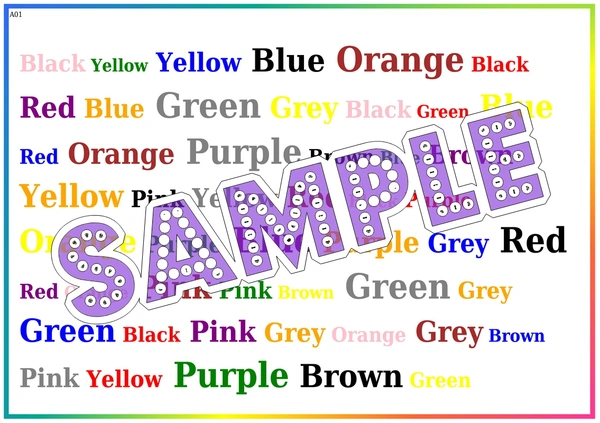 perty Colors theme Paper Games (list584_3) - 12