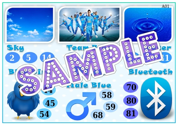 perty Colors theme Tambola Housie (list2572_1) - 24