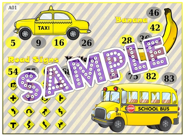 perty Colors theme Tambola Housie (list2579_1) - 24
