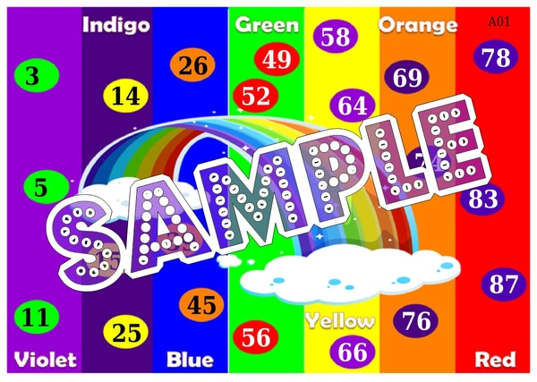 perty Colors theme Tambola Housie (list2581_1) - 24