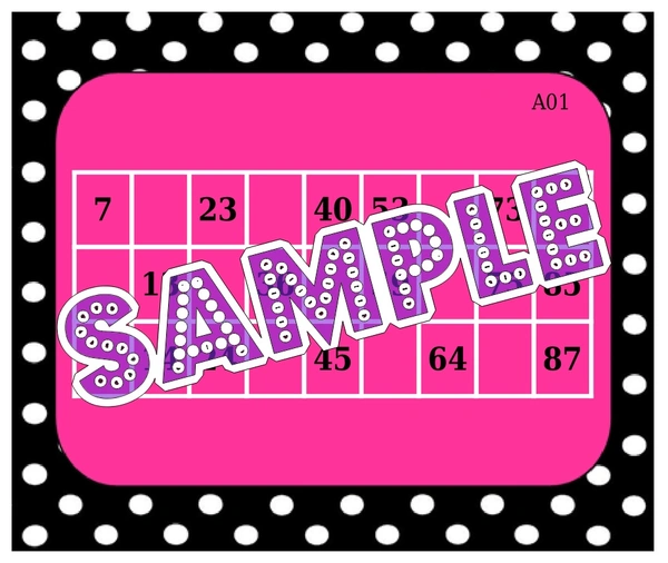 perty Colors theme Tambola Housie (list719_1) - 72