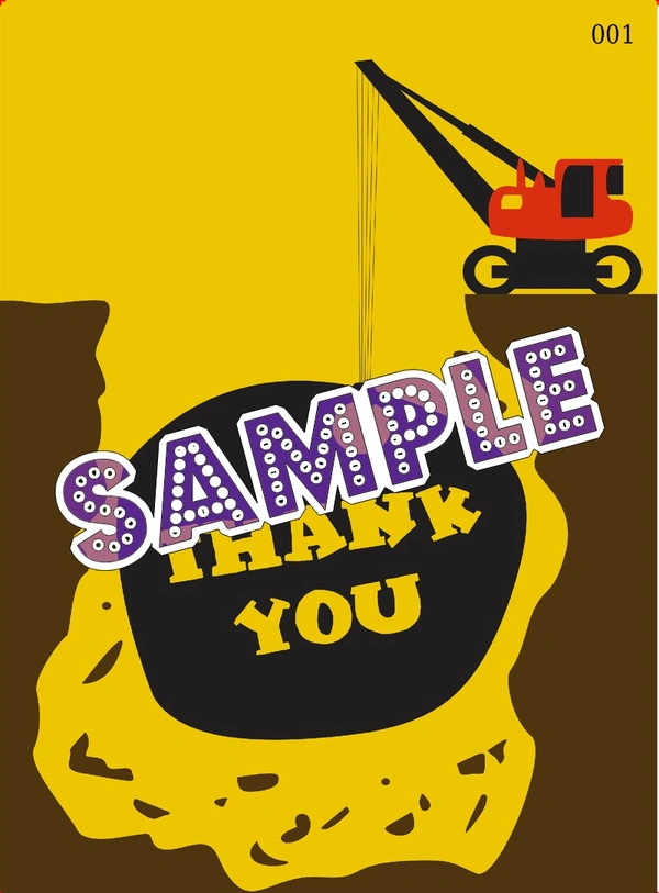 perty Construction theme Cards (list3669_1) - 24