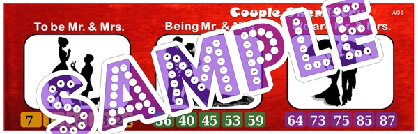 perty Couple theme Tambola Housie (list2536_1) - 24