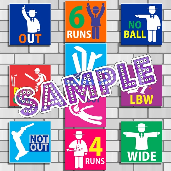 perty Cricket theme Props (list3598) - 6 x 4.4