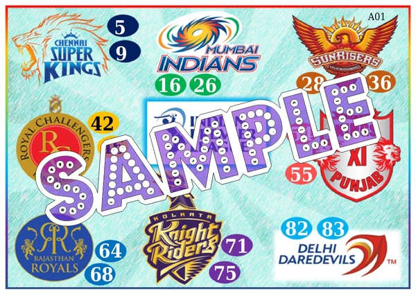 perty Cricket theme Tambola Housie (list426_3) - 16