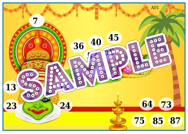 perty Dance theme Tambola Housie (list3569_1) - 48