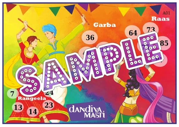 perty Dandiya theme Tambola Housie (list1156_1) - 16