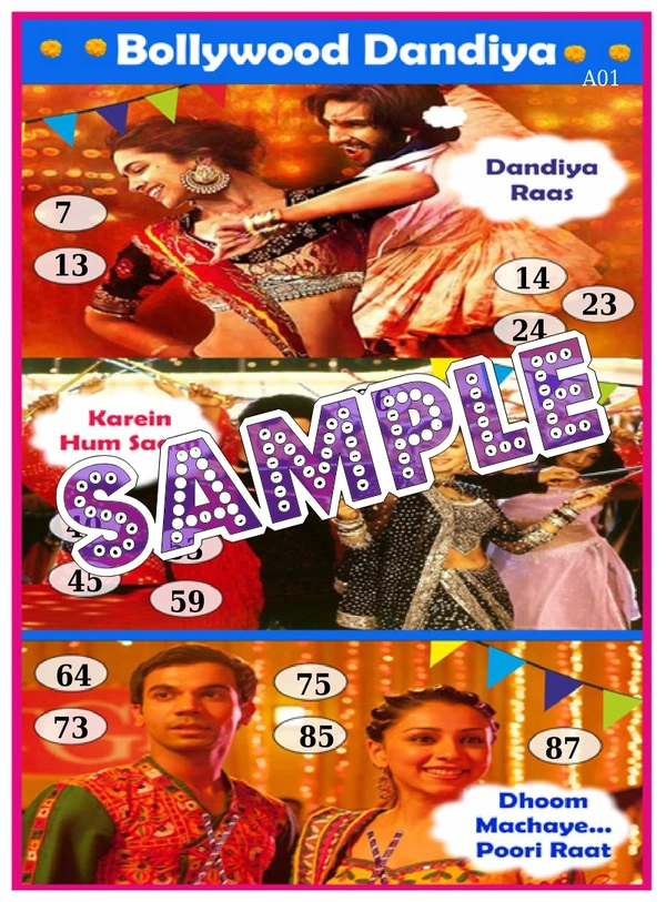 perty Dandiya theme Tambola Housie (list1443_1) - 48